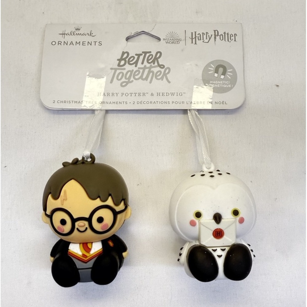Better Together Harry Potter and Hedwig Christmas Ornament Hallmark New with Tag